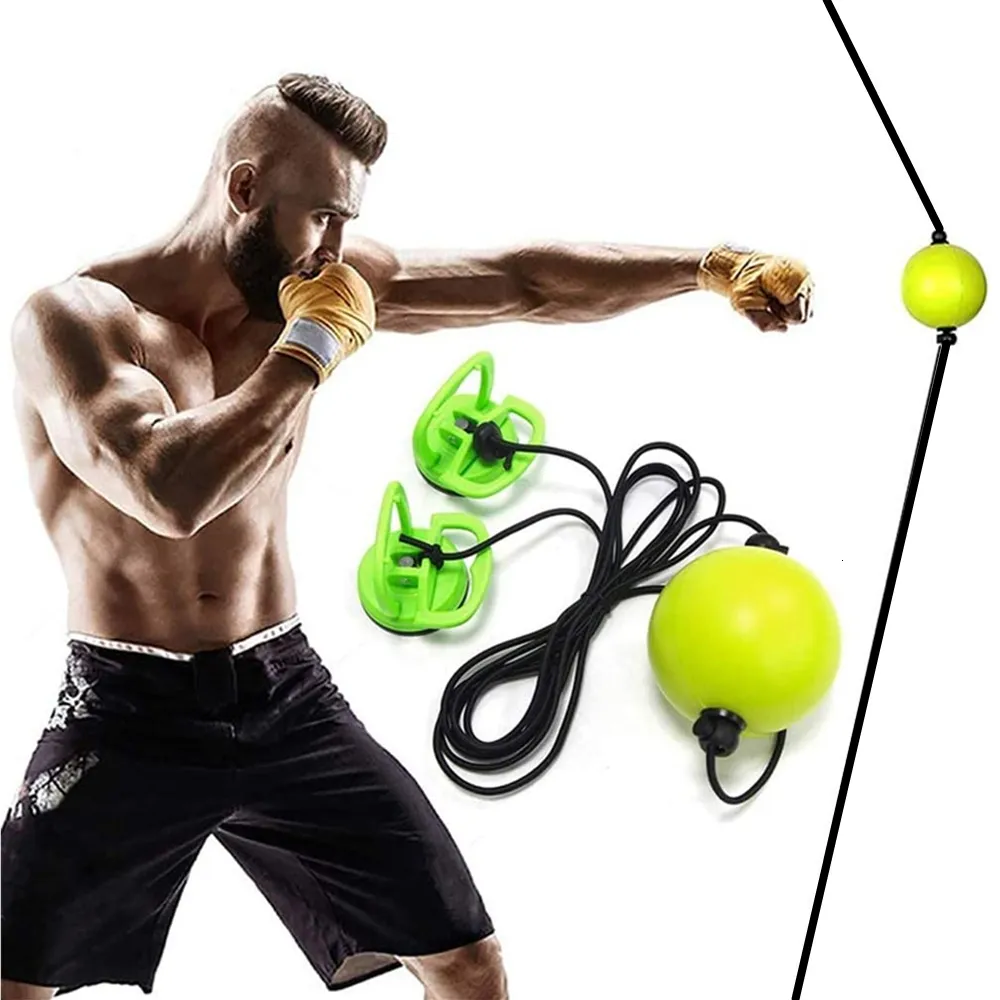 Boksballen Boksen Quick Puncher Reflexbal Boksen Snelheidsbal voor Muay Thai MMA Fitnesstraining voor sport Professionele fitnessapparatuur 230617