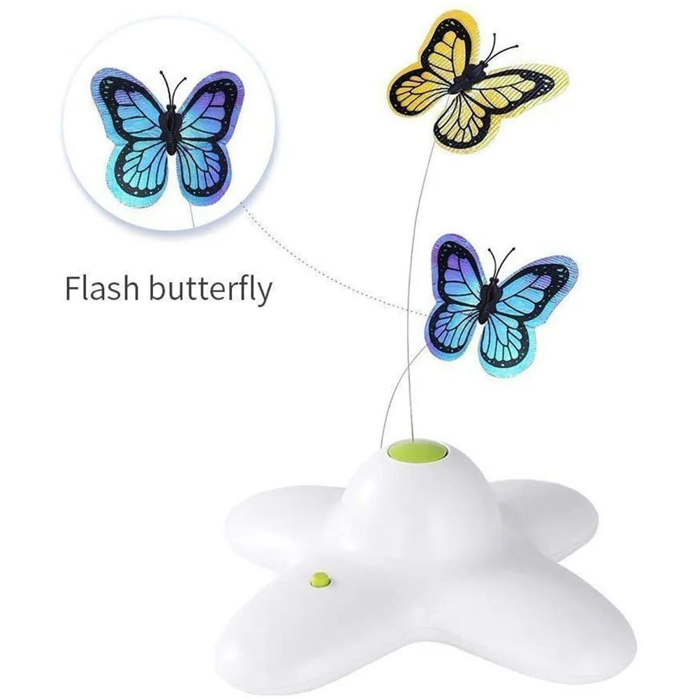 afp interactive flutter bug cat toy Busy Butterfly | Interactive Cat Toy