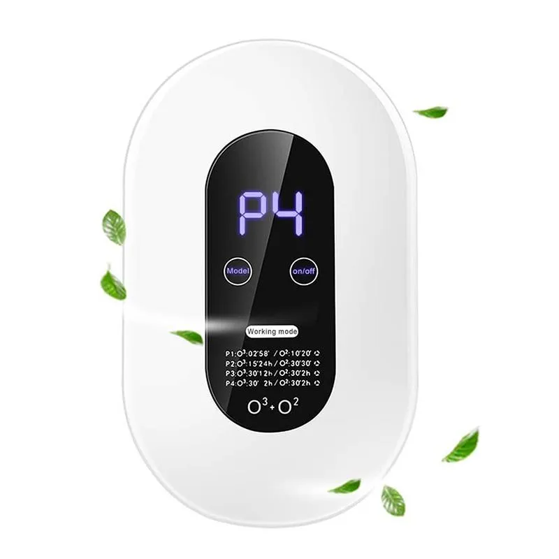 Purificateurs d'air, désodorisant, ioniseur d'air domestique, désodorisant avec 4 Modes, fonction de synchronisation automatique, pour chambres d'animaux domestiques