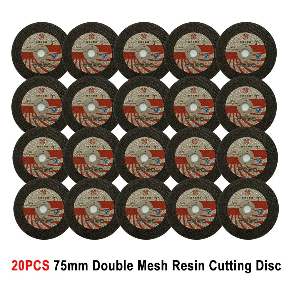 Sliper 75mm Metal Cutting Disc Mini Vinkelkvarnslipning Hjul såg harts Sawblade Grinder Blade Polishing Sheet Roughing Disc