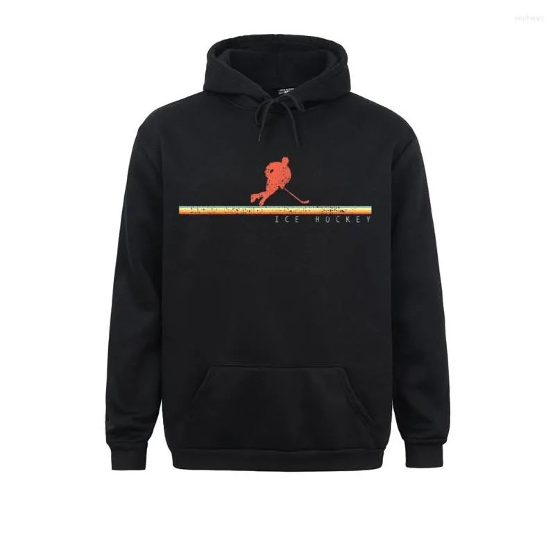 Heren Hoodies IJshockey Speler Keeper Stick Retro Sweatshirts Dag van de Arbeid Winter Lange Mouw 2023 Mode Kleding Heren