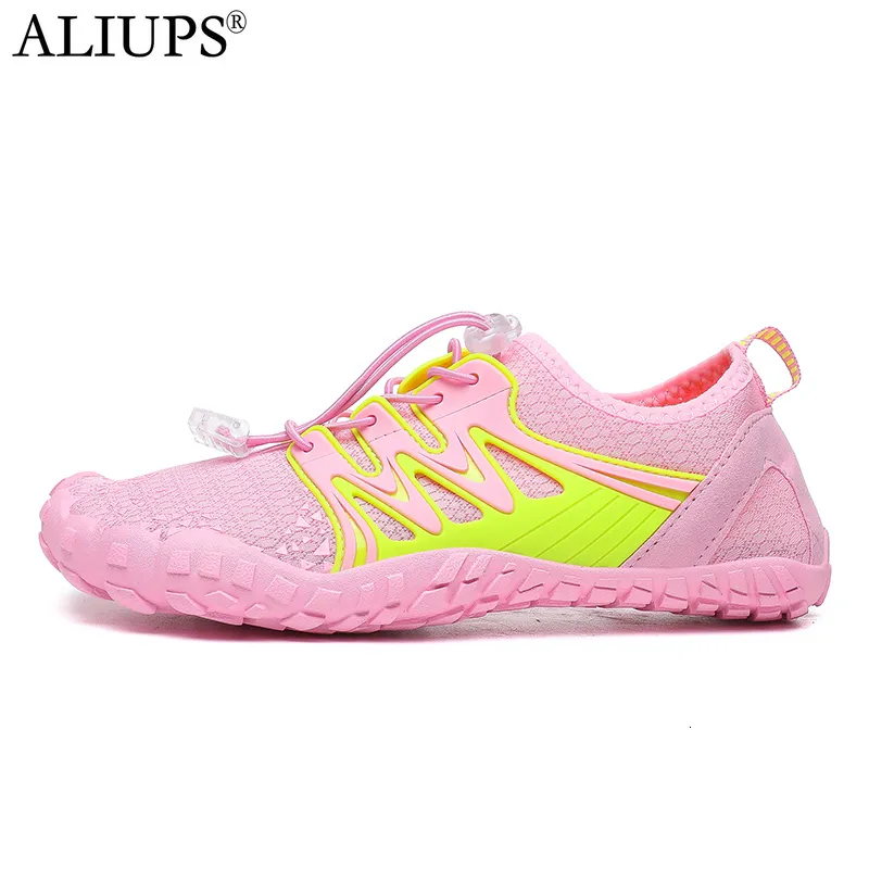 Chaussures d'eau ALIUPS hommes garçons séchage rapide femmes respirant Sport baskets chaussures de plage pieds nus natation Aqua 230617