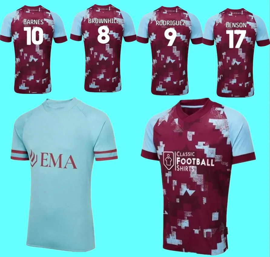 2023 FOSTER BARNES SOCKER JERSEYS BENSON ZAROURY RODRIGUEZ BROWNHILL VOEDERINGSHIRT GUDMUNDSSON CULLEN TELLA VITINHO VOEDERINGSHIRT MEN MANILLOTS DE FUTOL 888