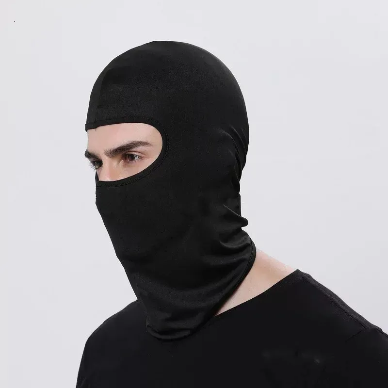 Cykelkappar masker 1pc balaclava ansiktsmask motorcykel taktisk ansikte sköld mascara skidmask cagoule visage full ansiktsmask gangster mask 230617