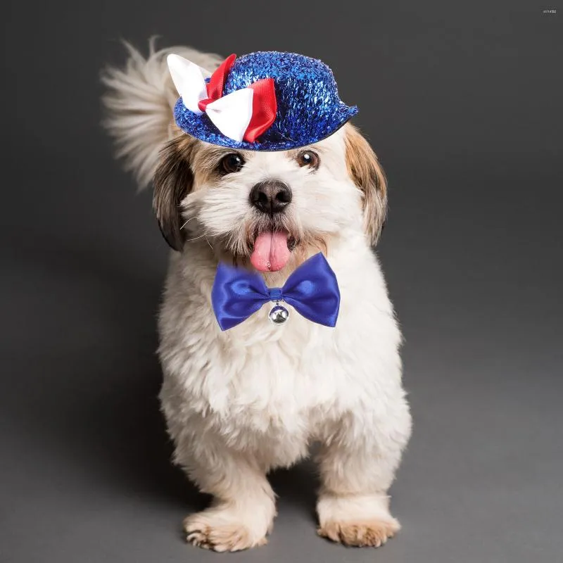 Fourth July Pet Costume Set For Cat Toys And Dogs Patriotic Hat