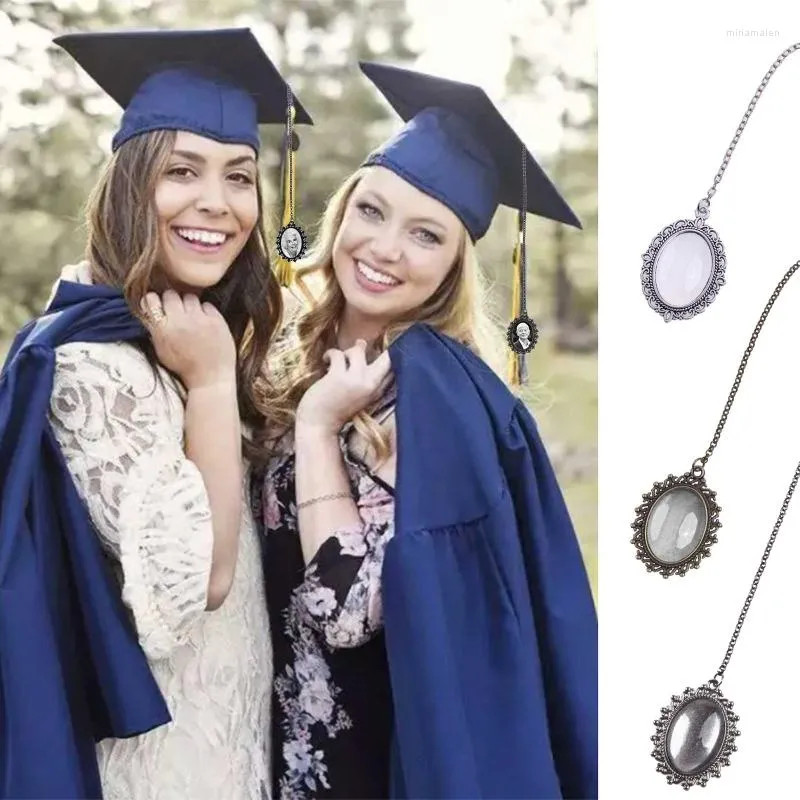 Keychains Graduation Tassel Memorial Po Charm Gift for Gown Ceremony Picture