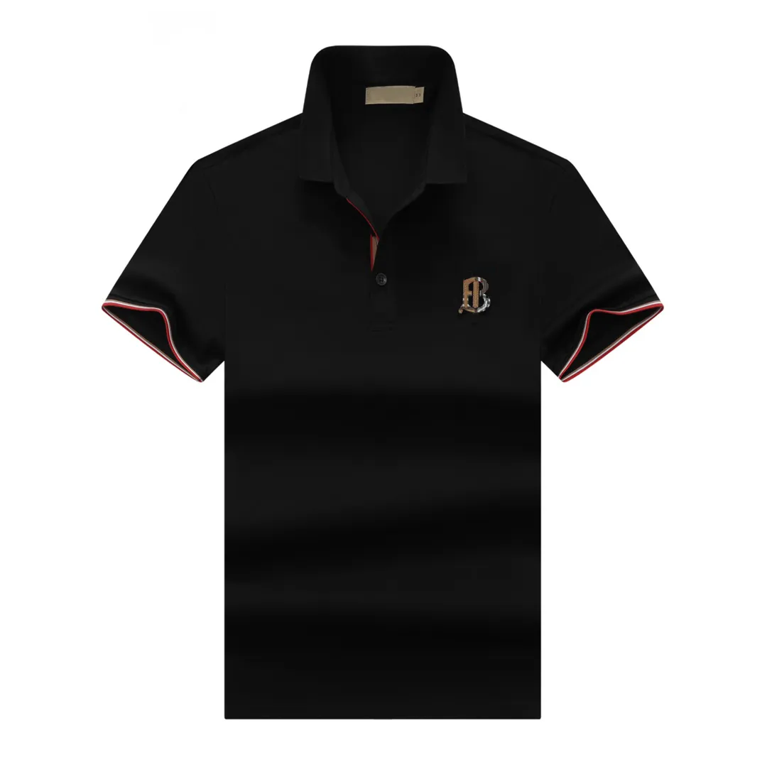 Mens Designer Polo Embroidered Short Sleeve Business Casual Letter B Ribbed T Shirt In Sizes M 3XL From Louis2c 27.42 DHgate.Com