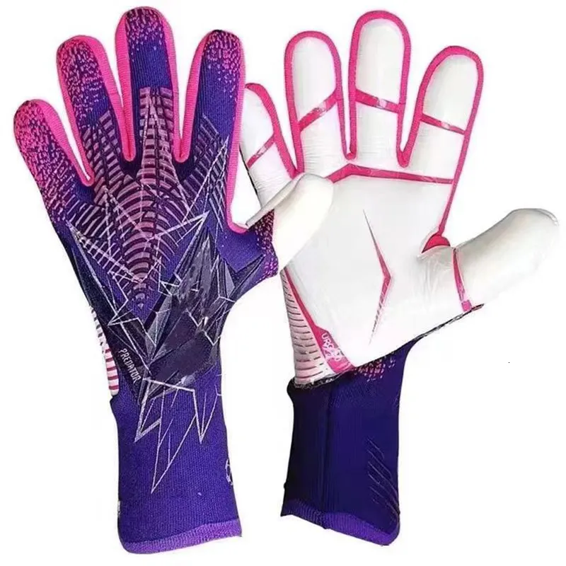 Soccer Goalie Gloves With Latex Grip - Anti-Skid Protection For Kids & Adults