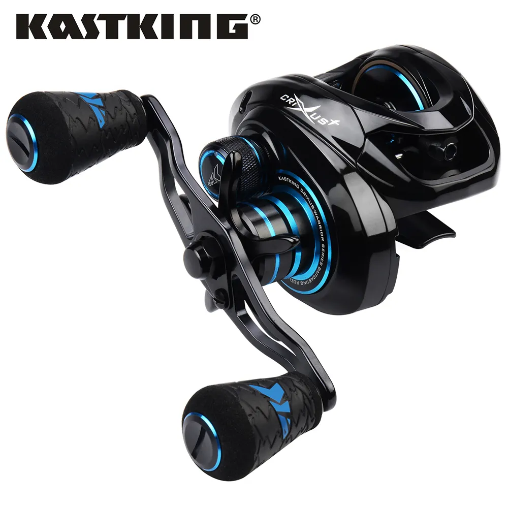 Baitcasting Bucels Kastking Crixus 71BBS 8 кг максимальный перетаскивание 206G Ультра -световая катушка Магнитная тормозная рыбалка с пресной водой 230617