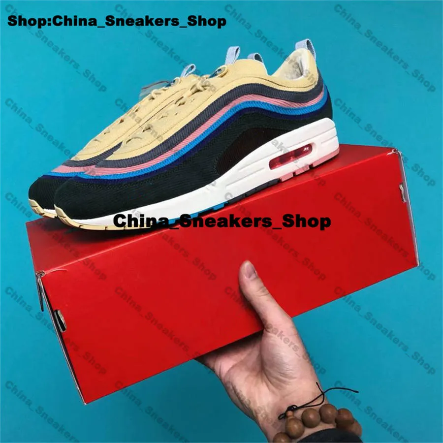 Mens Shoes Sneakers Trainers AirMax1 Size 13 Sean Wotherspoon 97 Women Running Casual Us13 Air One Eur 47 1 Designer Max Us 13 1258 87 Us 12 Runners