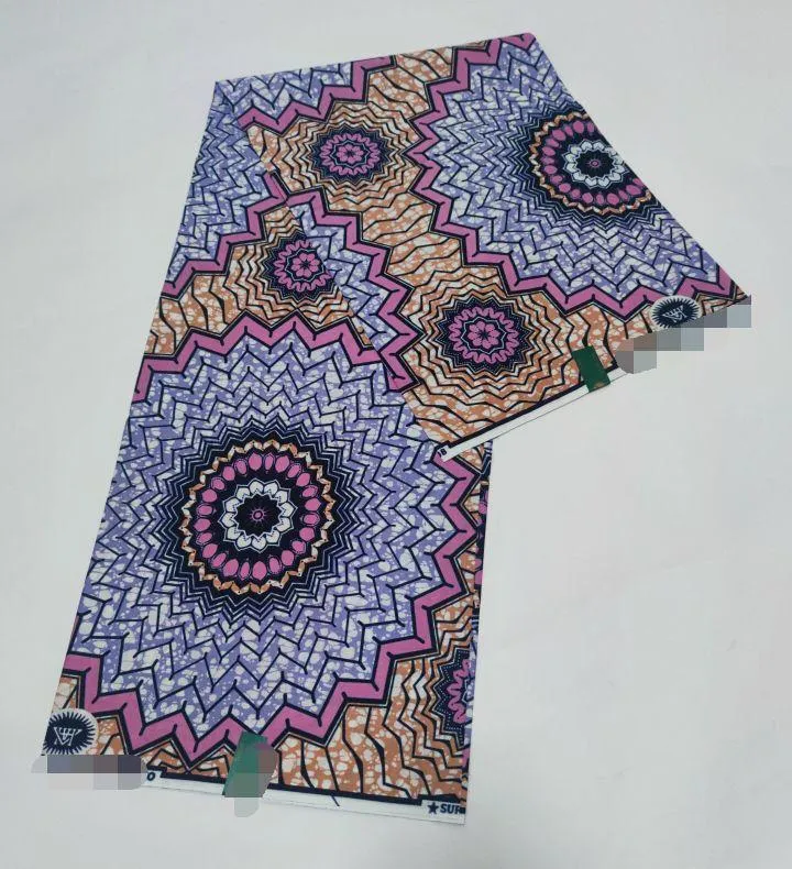 Tela 100% algodón verdadera cera de alta calidad tela Ankara material de costura africano verdadera cera auténtica garantizada cera Pagne