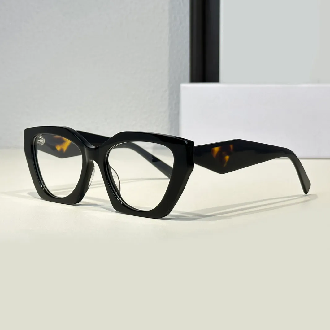 09y kattögonglasögon glasögon svart havana ram kvinnor glasögon optisk ram mode solglasögon ramar med låda