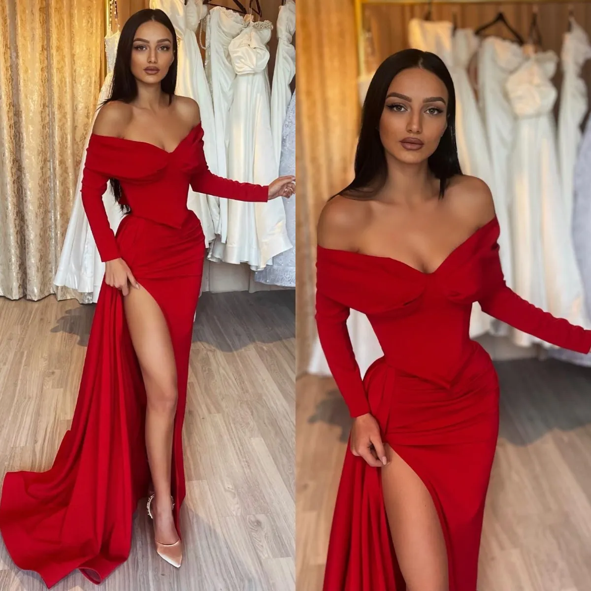 Vestidos para 2025 fiesta con manga
