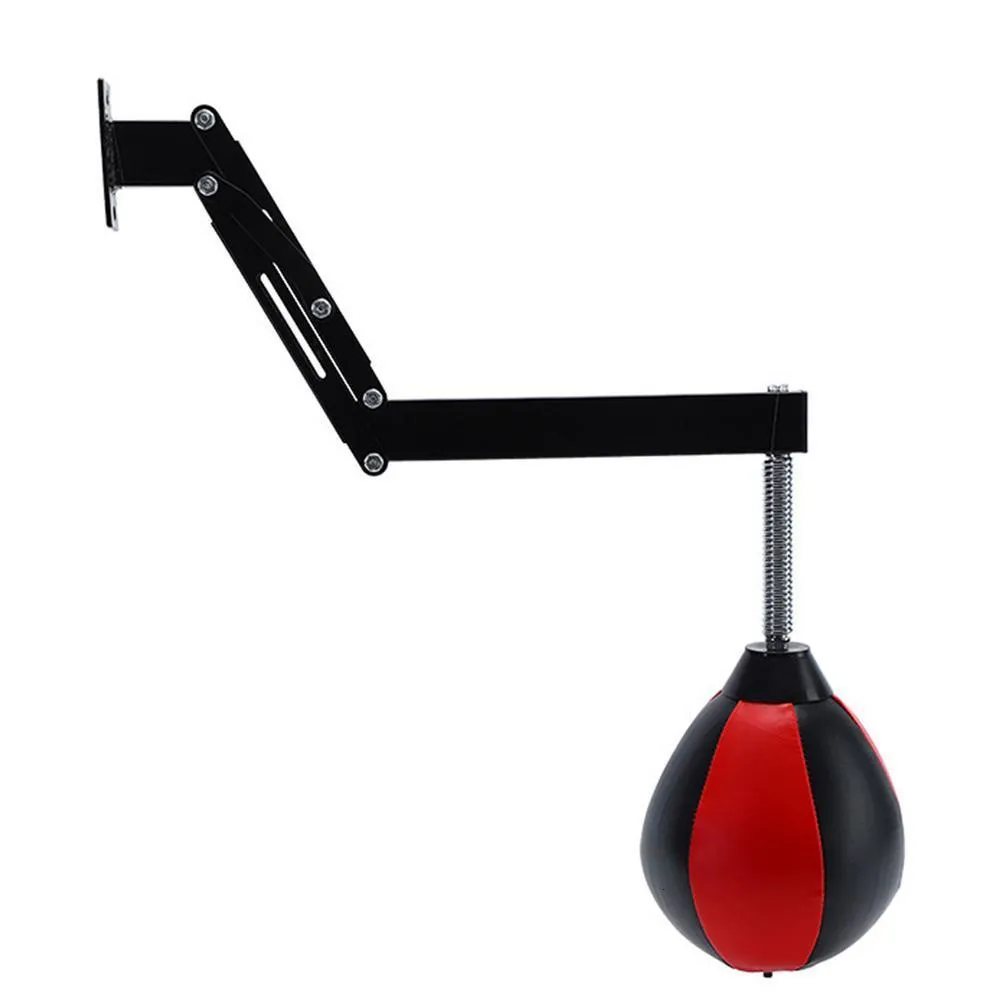 Punching Balls Fitness Speed Balls Pera Boxe Punching Speed Bag Wall Mount Altezza regolabile Thai Reflex Speed Balls per attrezzature per il fitness 230617