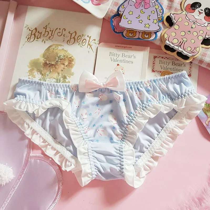 Womens Panties Kawaii Lingerie Cute Panty Underwear Women Cartoon Print  Japanese Lolita Sexy Anime Brief For Young School Girls From 10,01 €