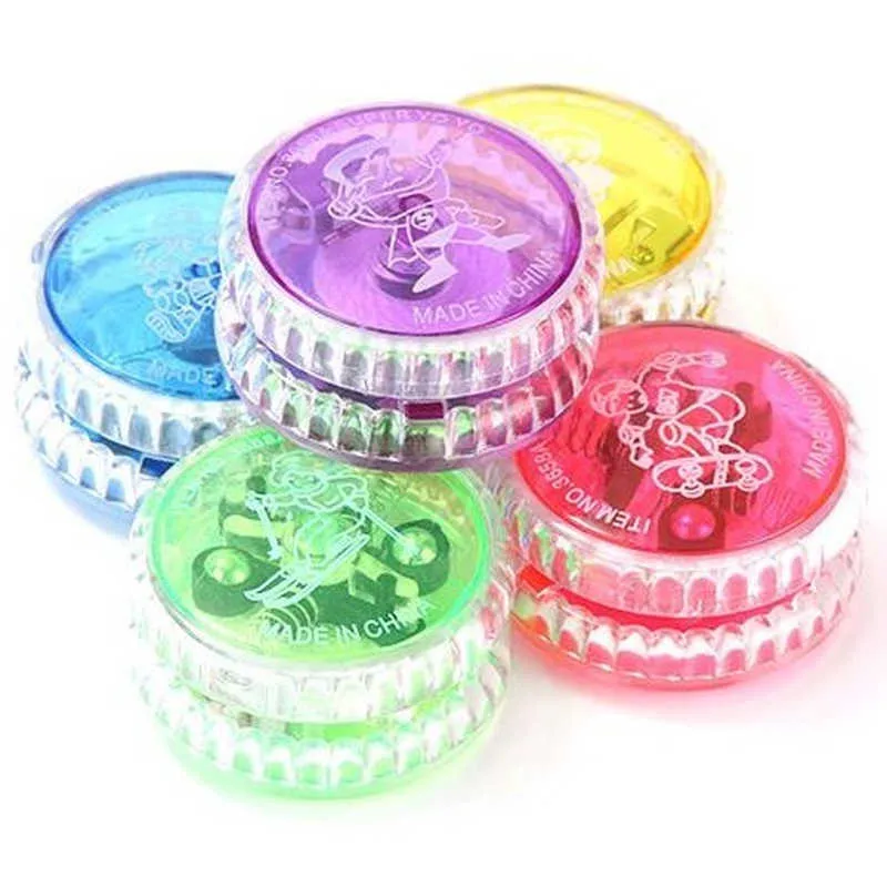 Yoyo NEUE LED blinkende YoYo Ball klassische Kinder Kupplung magische Yo-Yo Spielzeug für Kinder Party Mode Spielzeug 1pc R230619