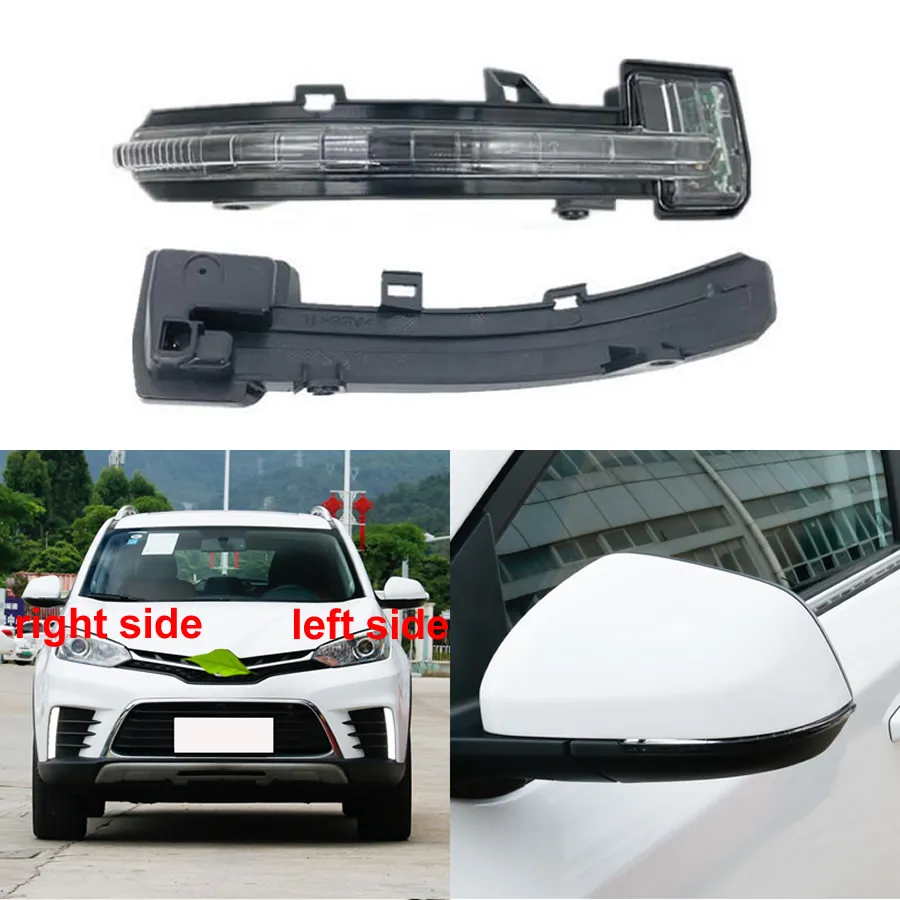 Pour MG GS 2017 2018 2019 accessoires de voiture remplacer porte aile rétroviseur clignotant indicateur lampe latérale