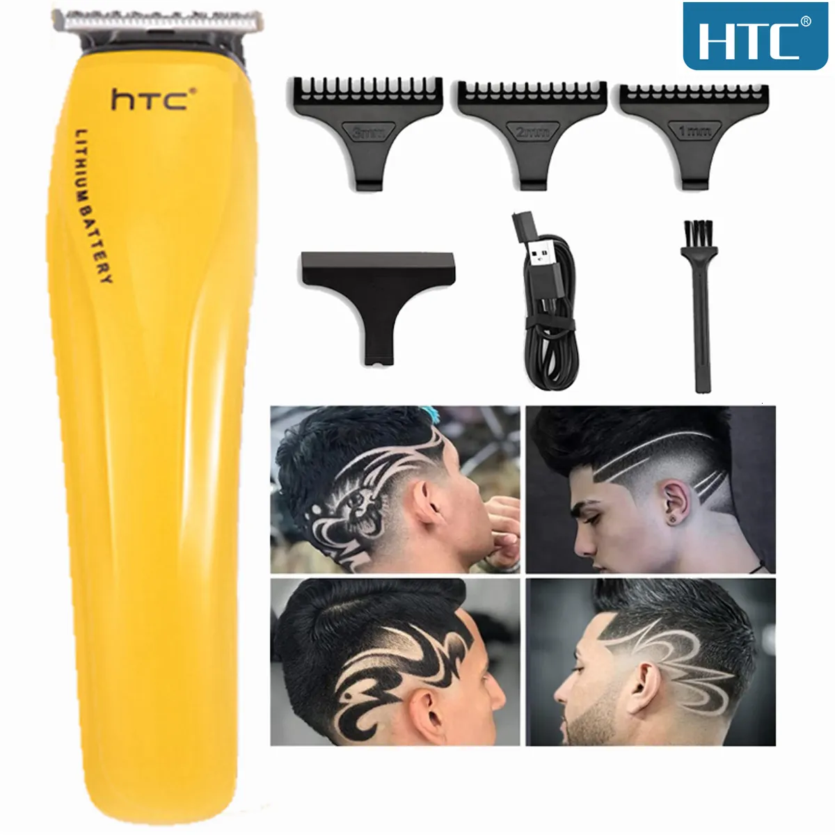 Hårtrimmer Boost USB Electric Hair Clippers Trimmers för män Vuxna barnen trådlös laddningsbar hårskärmaskin Professional 230617
