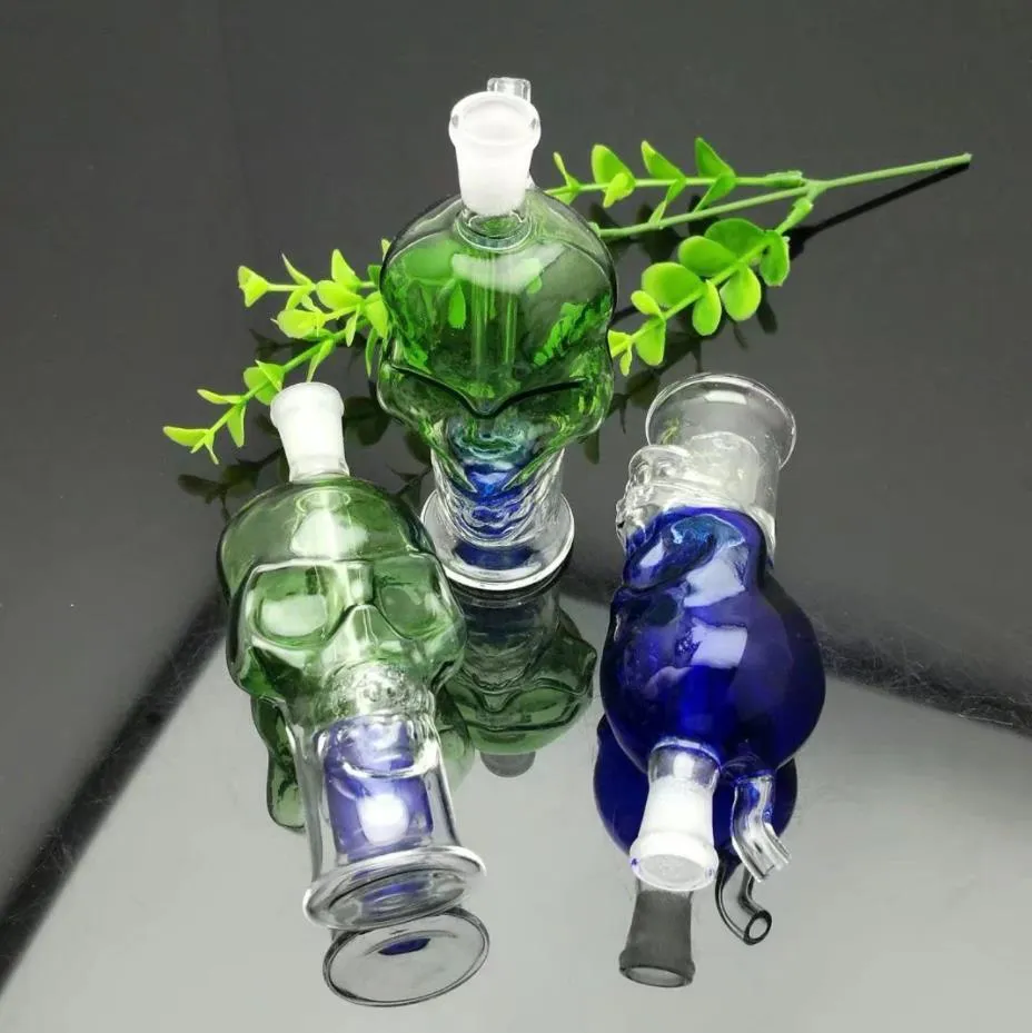 Szklane rurki do palenia produkują ręcznie dmuchane szkieletowe szkielety szkieletowe butle dymne butelka nowa