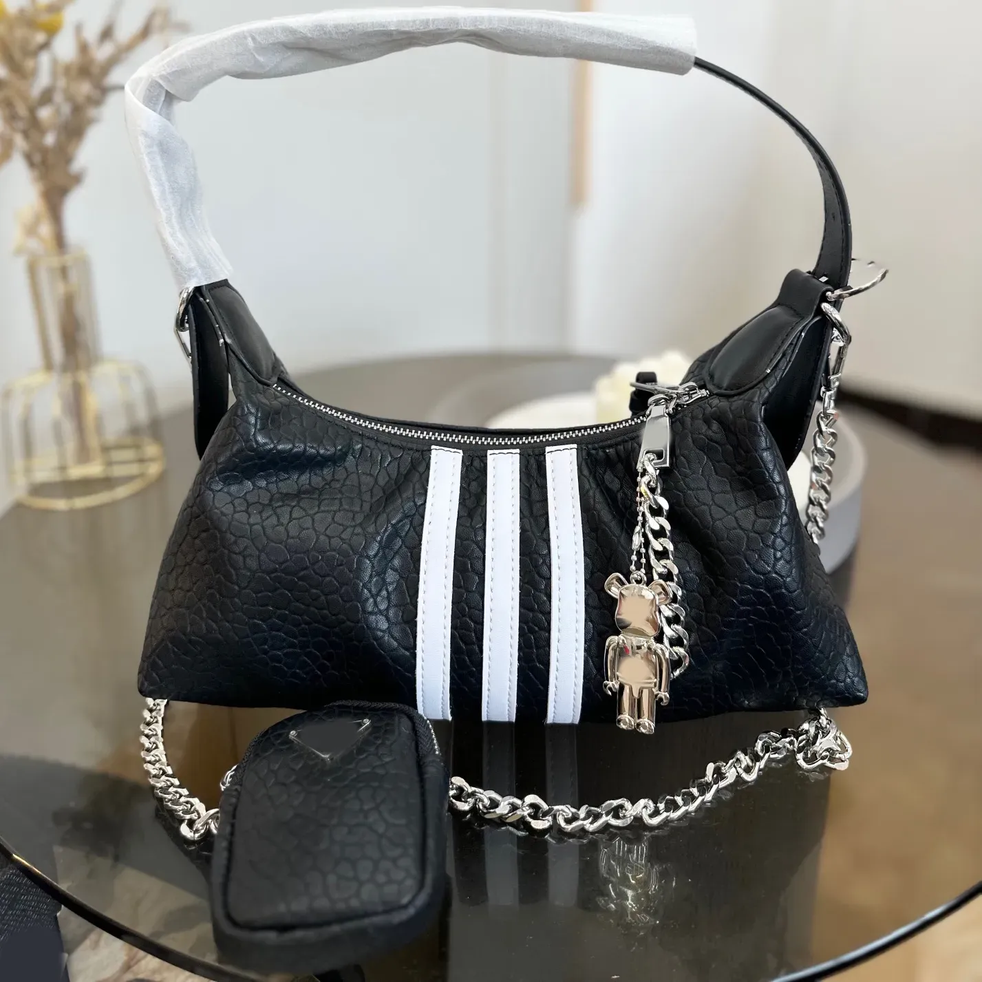 Underarm Chains Bags Fashion Designer Brand Bard Bag Totes Nylon Crossbody роскошные сумочки Женщины Письмо Кошелька Телефон Кошелька