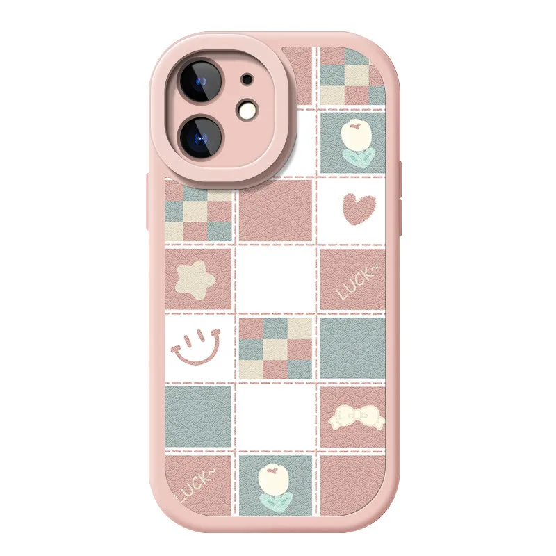 LingPlaid 11 Case Nowy 12 13 Pro Small 14 Plus Cute x Protective Case