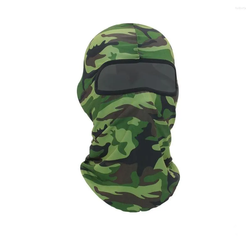 Bandana Heren Camouflage Full Face Winddicht Ademend Magic Sjaal Motorfiets Fietsen Zonneklep Wandelen Hardlopen Kamperen Jagen Nek