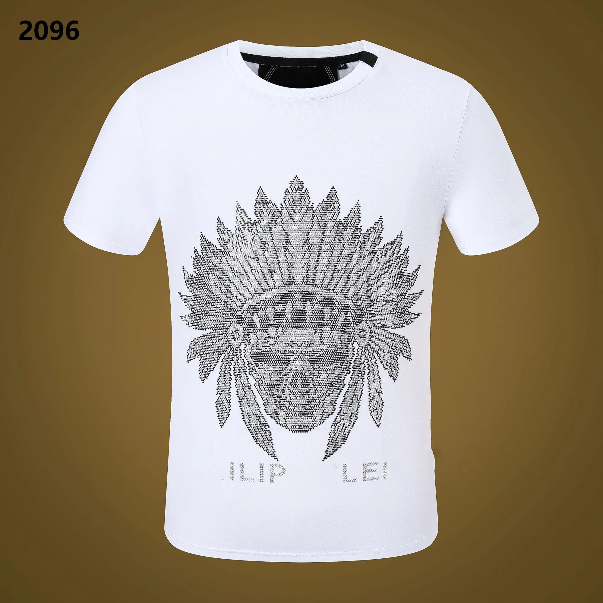 NEW STYLE Phillip Plain Men T Shirts Designer PP Skull Diamond T Shirt Short Sleeve Dollar Brown Bear Brand Tee High Quality Skulls T Shirt Tops SP2096 From 18 01 DHgate