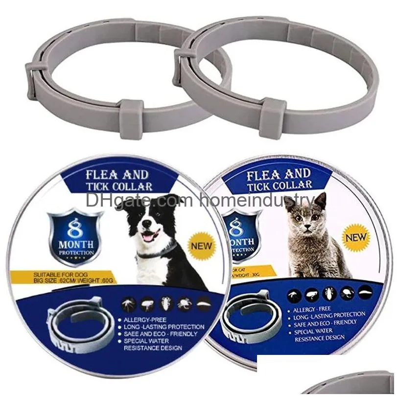 Chien Remèdes Aux Tiques Puces Chat Et Collier Collier Antiparasitaire Réglable Anti Pour Chiot Gros Produits Drop Delivery Maison Jardin S Dhdld