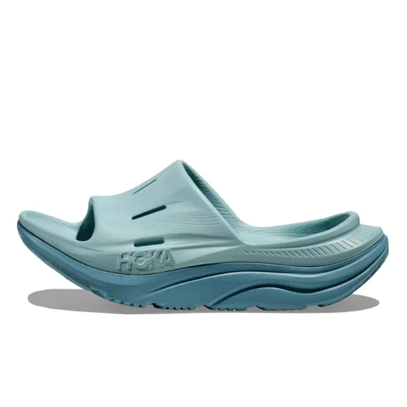 Hoka Slippers ORA Recovery Slide 3 Lightweight Casual Sports Slides Triple Black Sand White Purple Rubber claquette Hokas Designer Sliders Scuffs