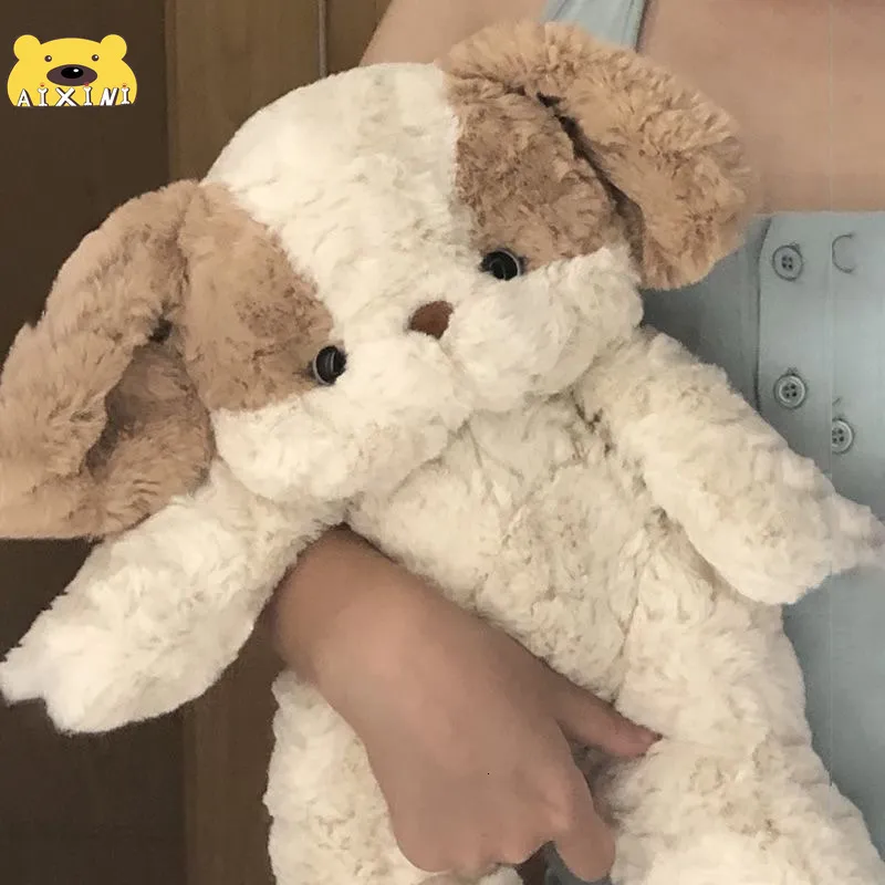 Animais de pelúcia de pelúcia AIXINI fofo Shiba Inu cachorro de pelúcia de pelúcia de animal macio Corgi travesseiro de pelúcia presente para crianças kawaii cachorrinho brinquedos de bebê 230617