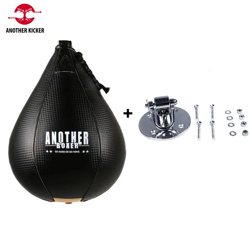 Stansbollar Speed ​​Ball Swivel Set Fitness Boxing Pear MMA stansning PU Speed ​​Bag Speedbag Base Accessory Pera Boxeo Training Kit Equipment 230617