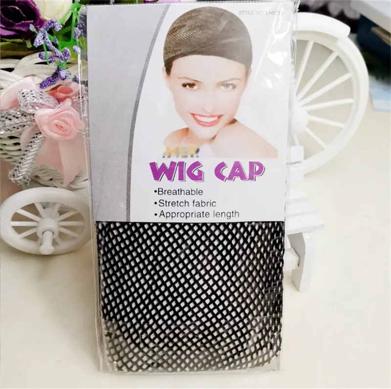 Top Hairnets جيدة الشبكة الشبكية Weaving شعر الشعر بشبكة الشعر صنع أغطية Weaving Wig Cap Hairnets 1pcs