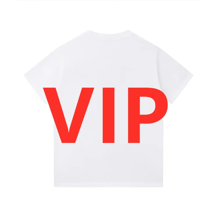 VIP 남자 디자이너 티셔츠 여자 TSHIRT 그래픽 티 의류 옷 TSHIRTS COTTON Street Graffitir High Street 힙 스터 느슨한 피팅