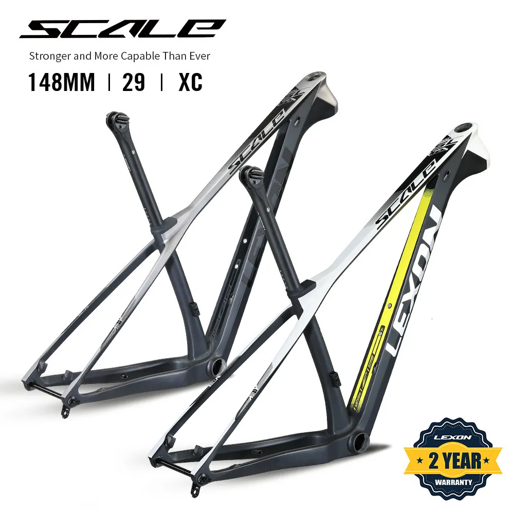 رفوف شاحنة السيارة لككسون الكربون MTB إطار 29er Hardtail XC Frameset T1000 Mountain Bike 14812 Bicicletas Bicycle Ghost 230617