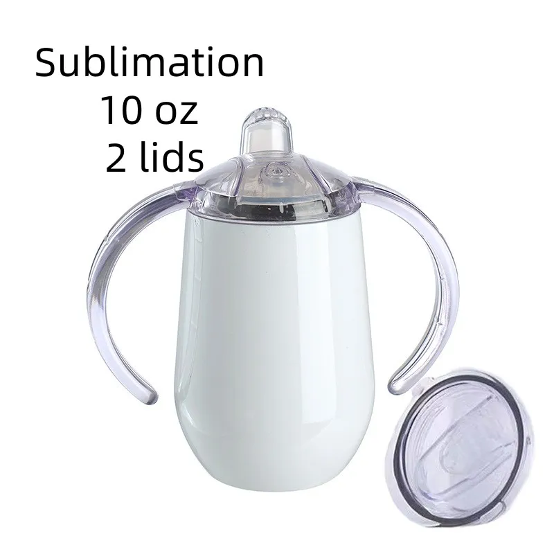 Lot De 2 Gobelets Enfants En Acier Inoxydable 100 Ml - Avec Couvercle - Vert/argent - Réutilisables Et Sûrs