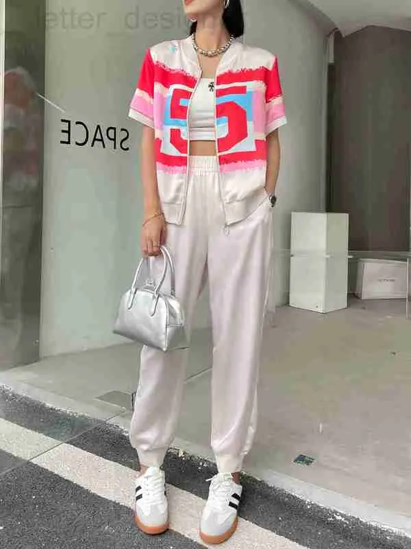 Two Piece Dress designer Chan home 2023 new summer Women's Sets logo fashion top trousers womens top-grade Leisure sports suit birthday Mother's Day gift HK6J