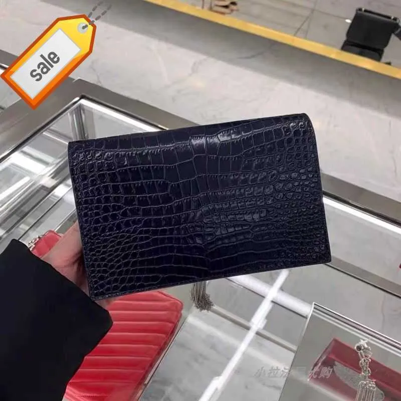 Toppdesigner axelväska crossbody väskor tote 2023 Ny mode topp frans läder sten kedja axlar korsar kroppspåsar kvinnlig fabrik direktförsäljning