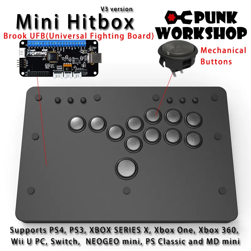 Punkworkshop 薄型レバーレス Hitbox ヒットボックス