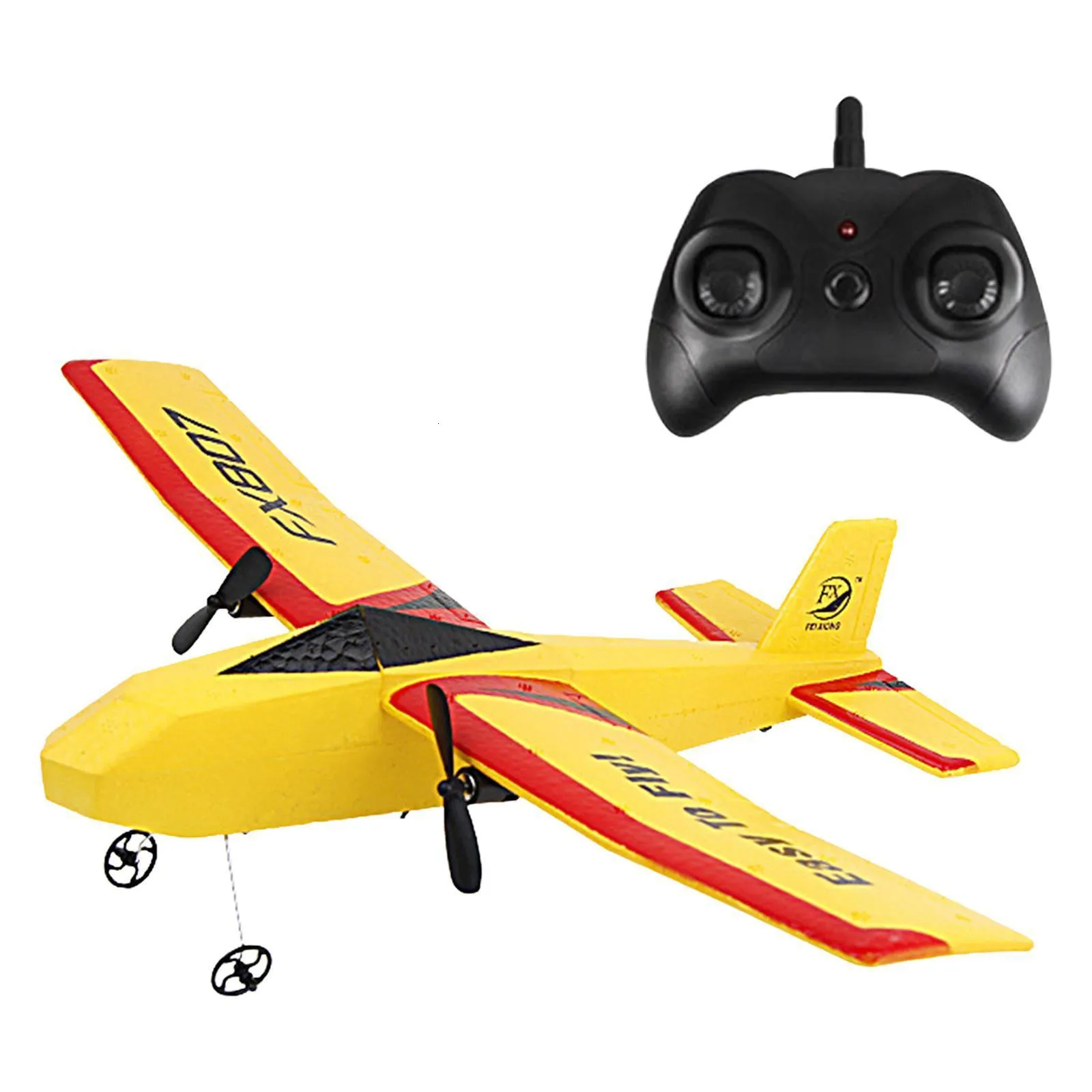 2.4G 2CH RC Aircraft EPP Airplane 3 Axis Gyro Dual Coreless Motor Radio Control Plane Fixed Wing Ready to Fly Easy to Control