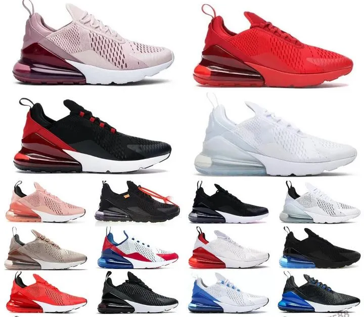 2023 Designers 270 270s Mens Women Running Shoes Triple Black White Pack Multi Dusty Cactus Trainer Brown Barely Rose Anthracite Tea Berry Outdoor Sneakers