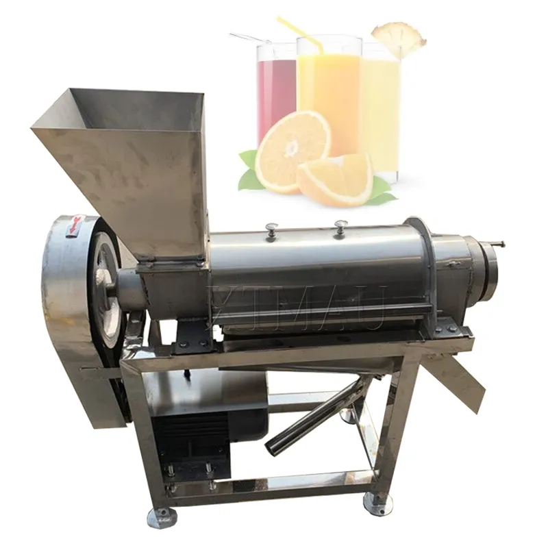 Large Capacity Fruit Juice Screw Vegetable Press Extractor Machine For Bulk Manufacturer Juice Extractor