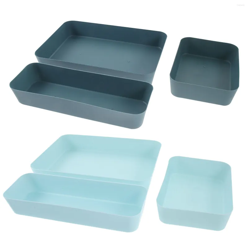 Rangement bouteilles tiroir boîte commode organisateurs boîtes utiles support de chambre plateau de bureau vanité cuisine tiroirs en plastique