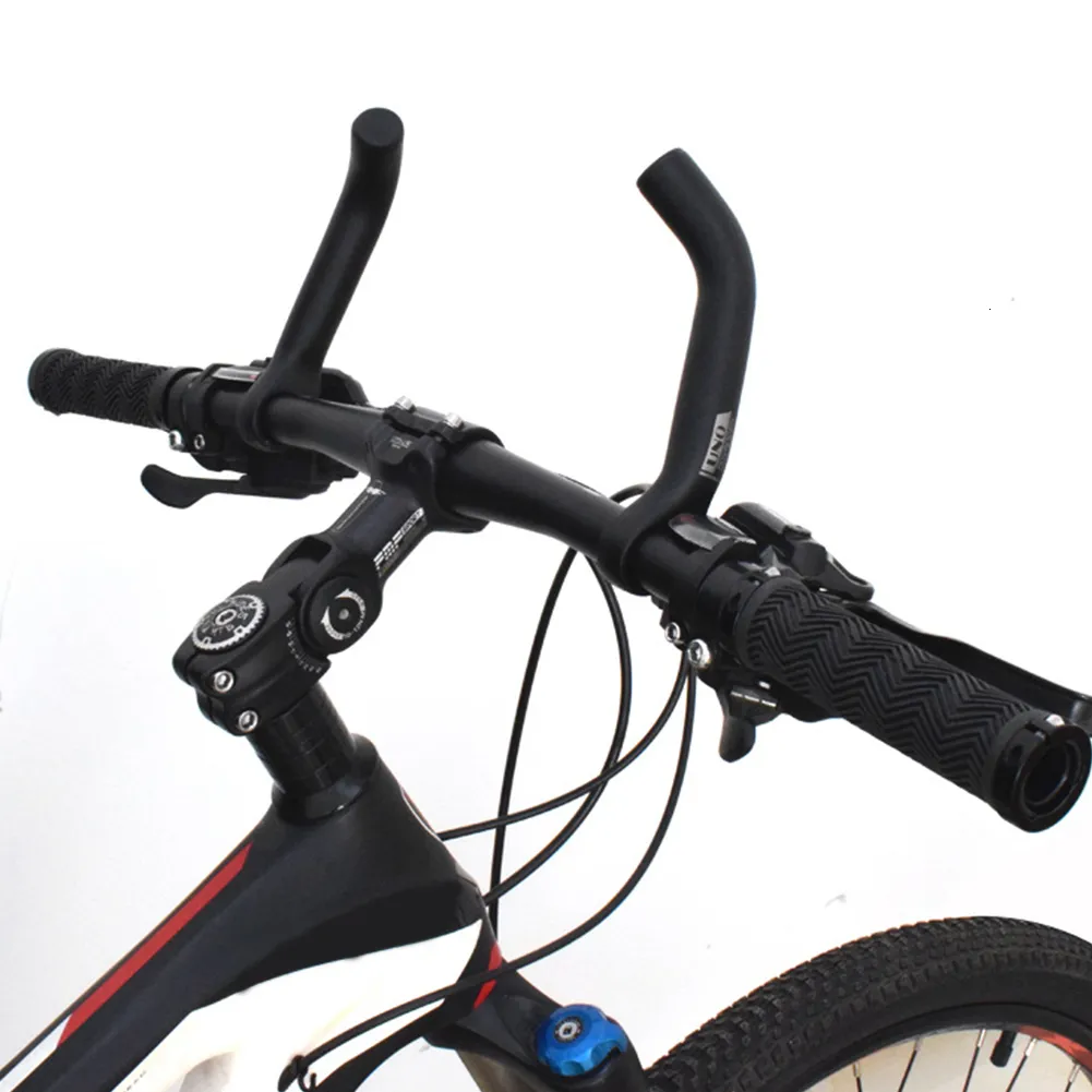 Fiets Stuur Componenten 1 Paar Aluminium Mountainbike Extra Rijden Hoorn Rest Accessoires Fietsen Bar Ends 230619