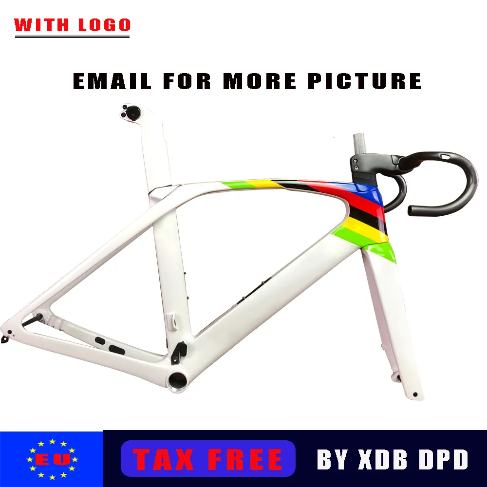 Car Truck Racks Freno a disco T1000 UD Carbon Road Bike Framest Top SLR Telaio da bicicletta da corsa con attacco manubrio XDB DPD Shiping 230617