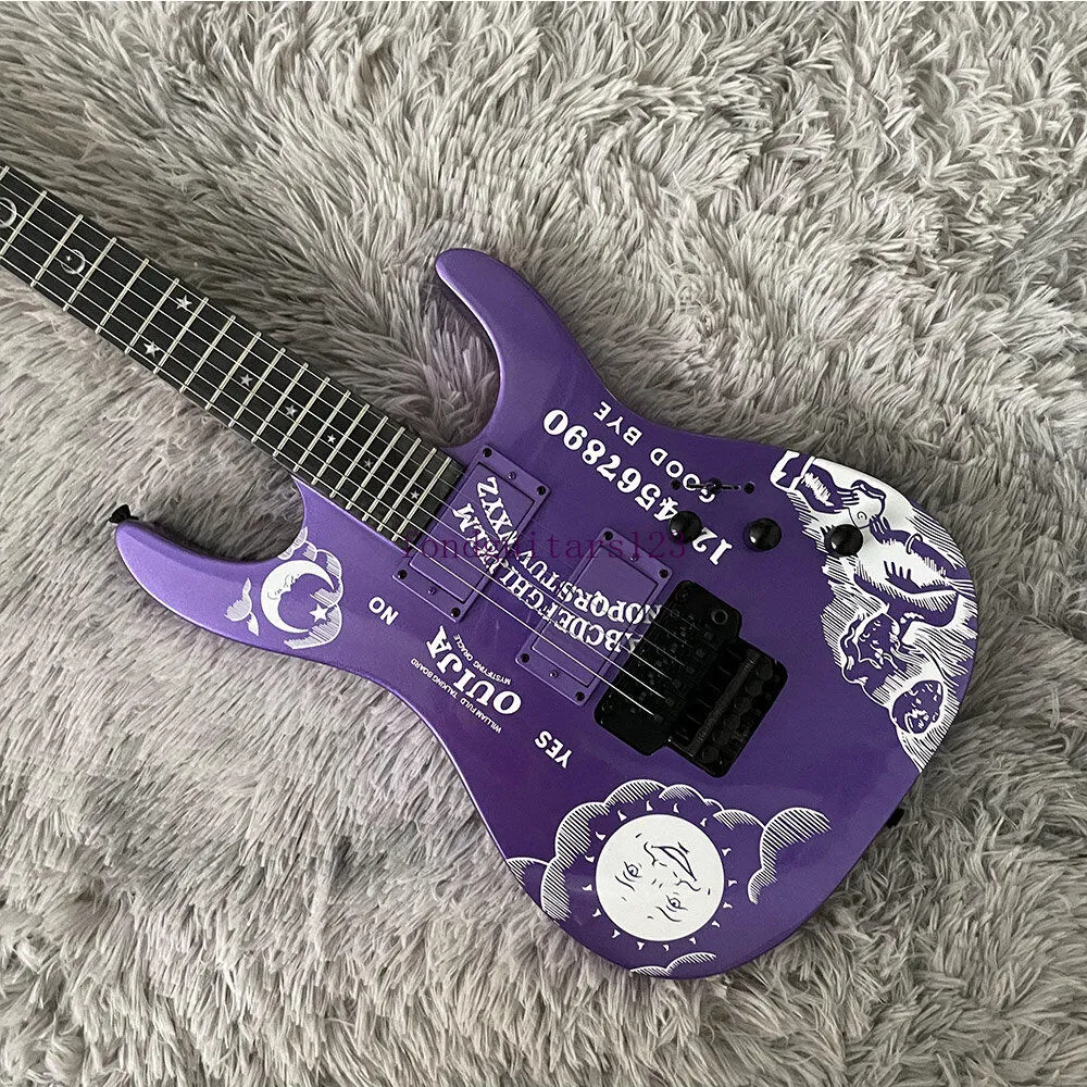 Rare LTD KH 2 Ouija Metallic Purple Kirk Hammett Signature