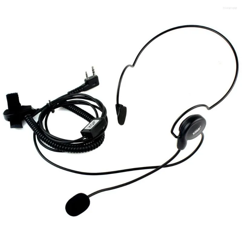 Walkie Talkie 2 Pin Earpiece Mic Finger PHeadset For BAOFENG UV-5R 777 888s Radios