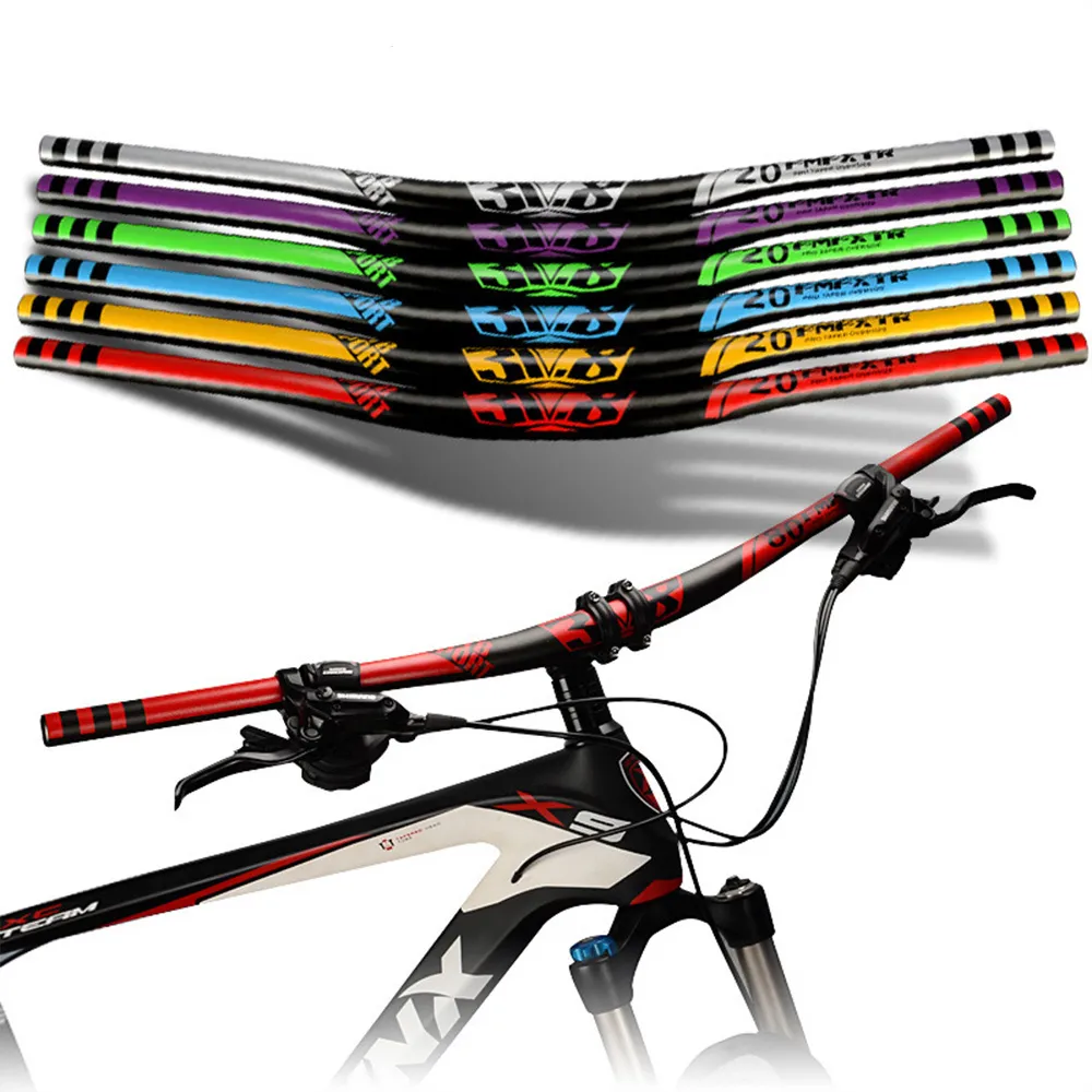 Bike Handlebars Components Bicycle Parts Aluminium Alloy Handlebar 720 780mm MTB Handle Accessories BMX Mountain Road Cycling Bicycl Steering Wheel 230619