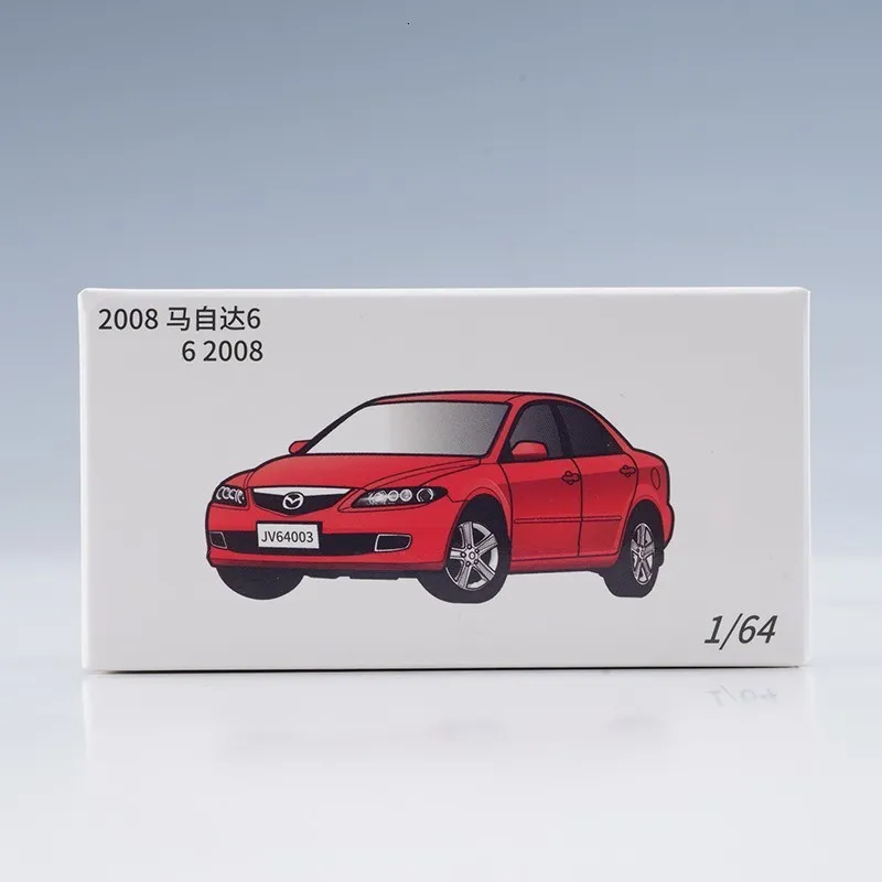 Diecast Model Car Mazda 6 1/64 Scale Metal Alloy Diecast Toy Car