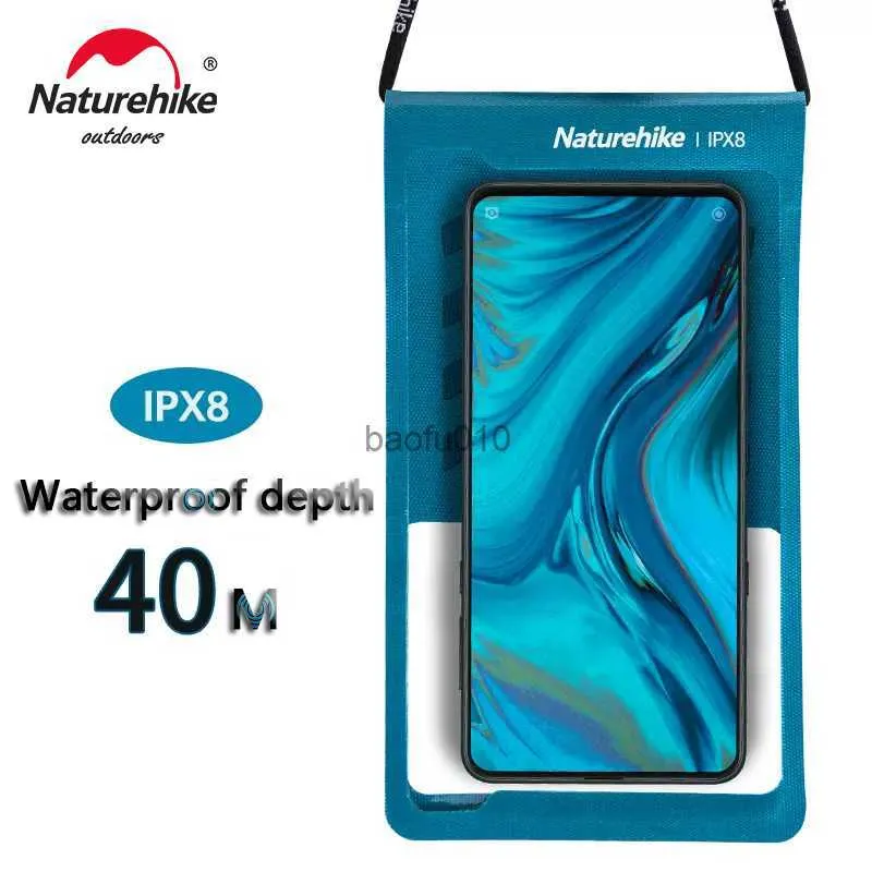 NatureHike防水携帯電話バッグTPU水泳防水電話セットタッチスクリーンシールダイビング携帯電話シェルNH20SM003L230619