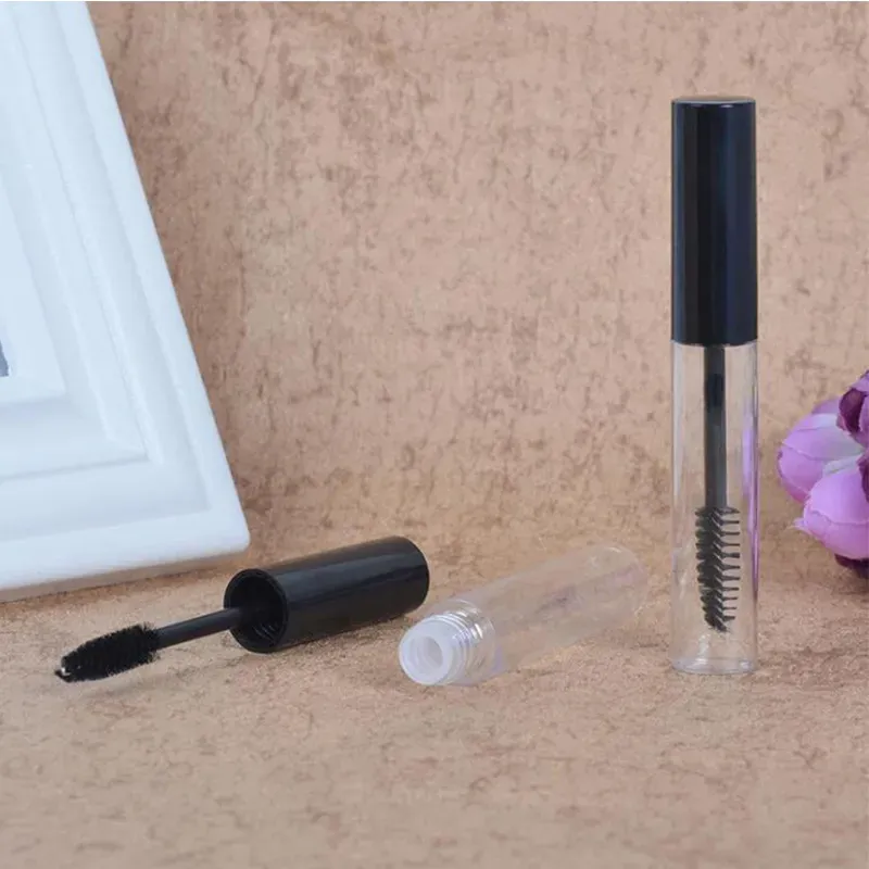 1ml 2ml 3ml 10ml Boş Maskara Tüpü Kirpik Yaydası Fırça Diy Makyaj Maskara Krem Şişesi Şişe Konteyner Moda